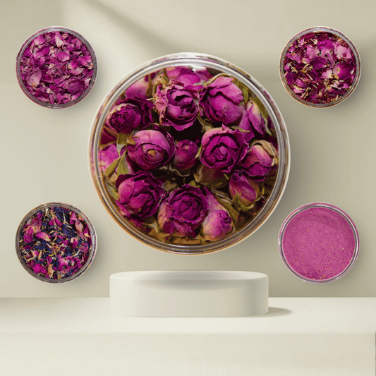 Damaszener - Essbare getrocknete Blüten mit Rosen Aroma- - ROSIE ROSE