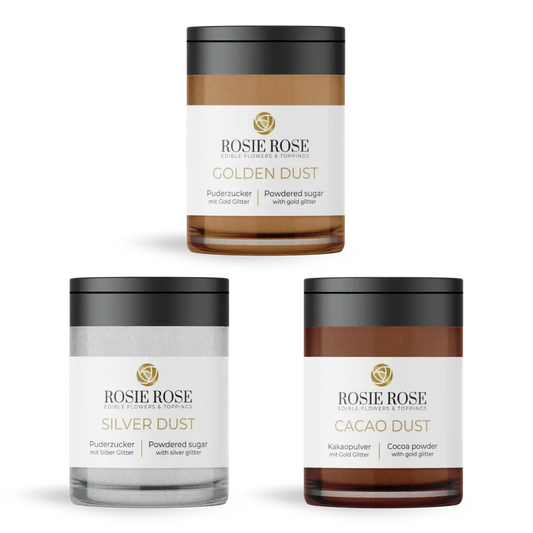 Glitter Dust - Puderzucker und Kakaopulver - ROSIE ROSE