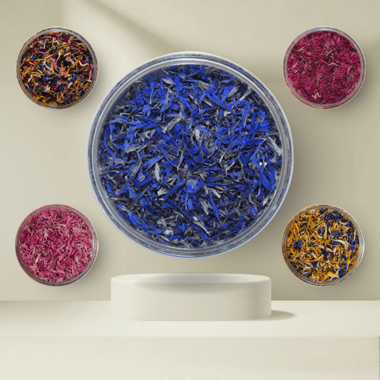 Kornblumenblüten - Essbare getrocknete Blütenblätter- - ROSIE ROSE