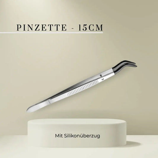 Pinzette - mit Silikonüberzug - 15cm - ROSIE ROSE