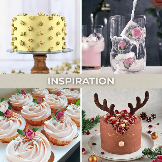 Rosenblüten - Essbare getrocknete Blüten- - ROSIE ROSE