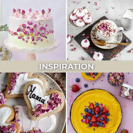 Damaszener - Essbare getrocknete Blüten mit Rosen Aroma- - ROSIE ROSE