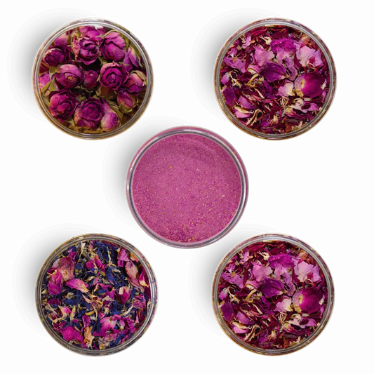 Damaszener - Essbare getrocknete Blüten mit Rosen Aroma- - ROSIE ROSE