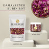 Damaszener - Essbare getrocknete Blüten mit Rosen Aroma- Rubin Rot / Gastro- ROSIE ROSE