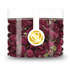 Getrocknete Rosenblüten in Dunkel Pink zum Backen, für Kuchen & Hochzeitstorten