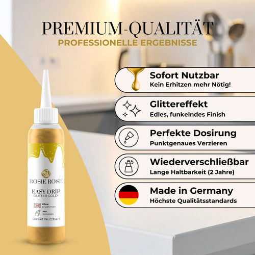 Easy Drip in Gold - sofort nutzbar ohne Erwärmen