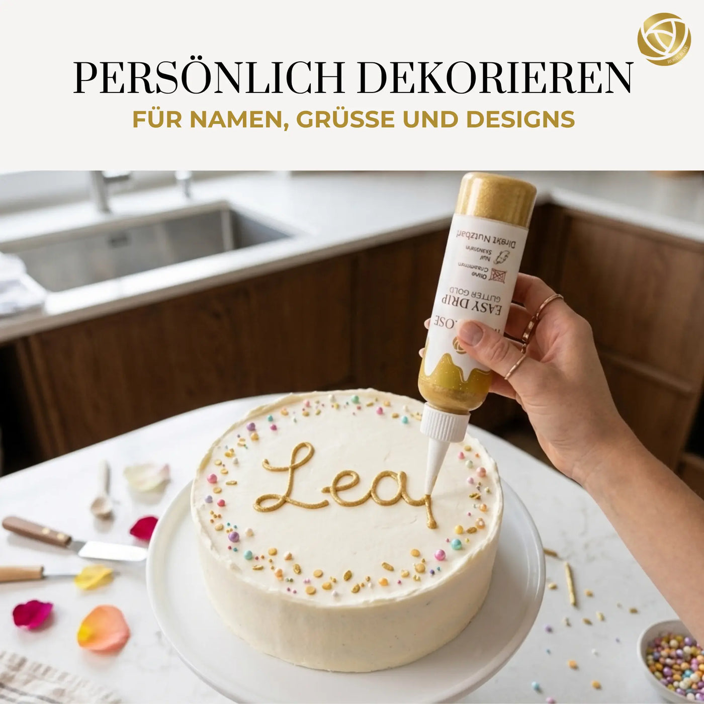 Easy Drip in Gold - sofort nutzbar ohne Erwärmen