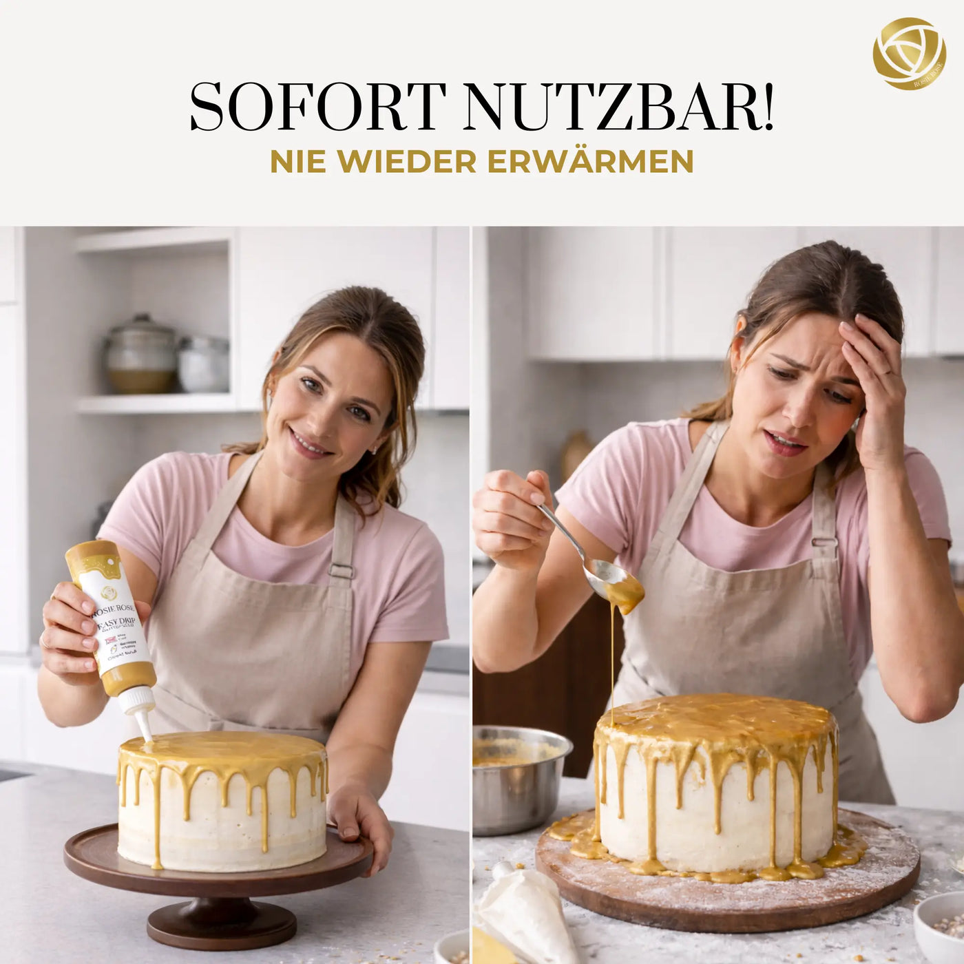 Easy Drip in Gold - sofort nutzbar ohne Erwärmen
