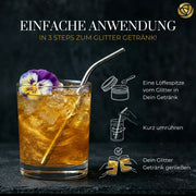 Glitter Drinks - Glitter für deine Drinks ROSIE ROSE
