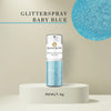 Glitterspray – in praktischer Pumpflasche- Baby Blue- ROSIE ROSE