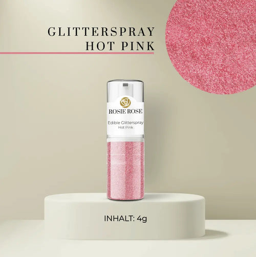 Glitterspray – in praktischer Pumpflasche- Hot Pink- ROSIE ROSE