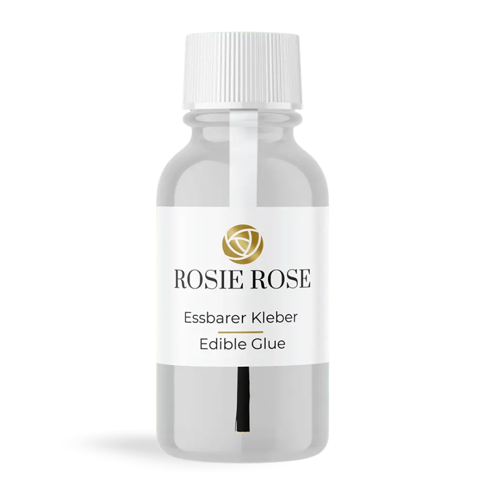 Essbarer Kleber - mit Integriertem Pinsel - ROSIE ROSE