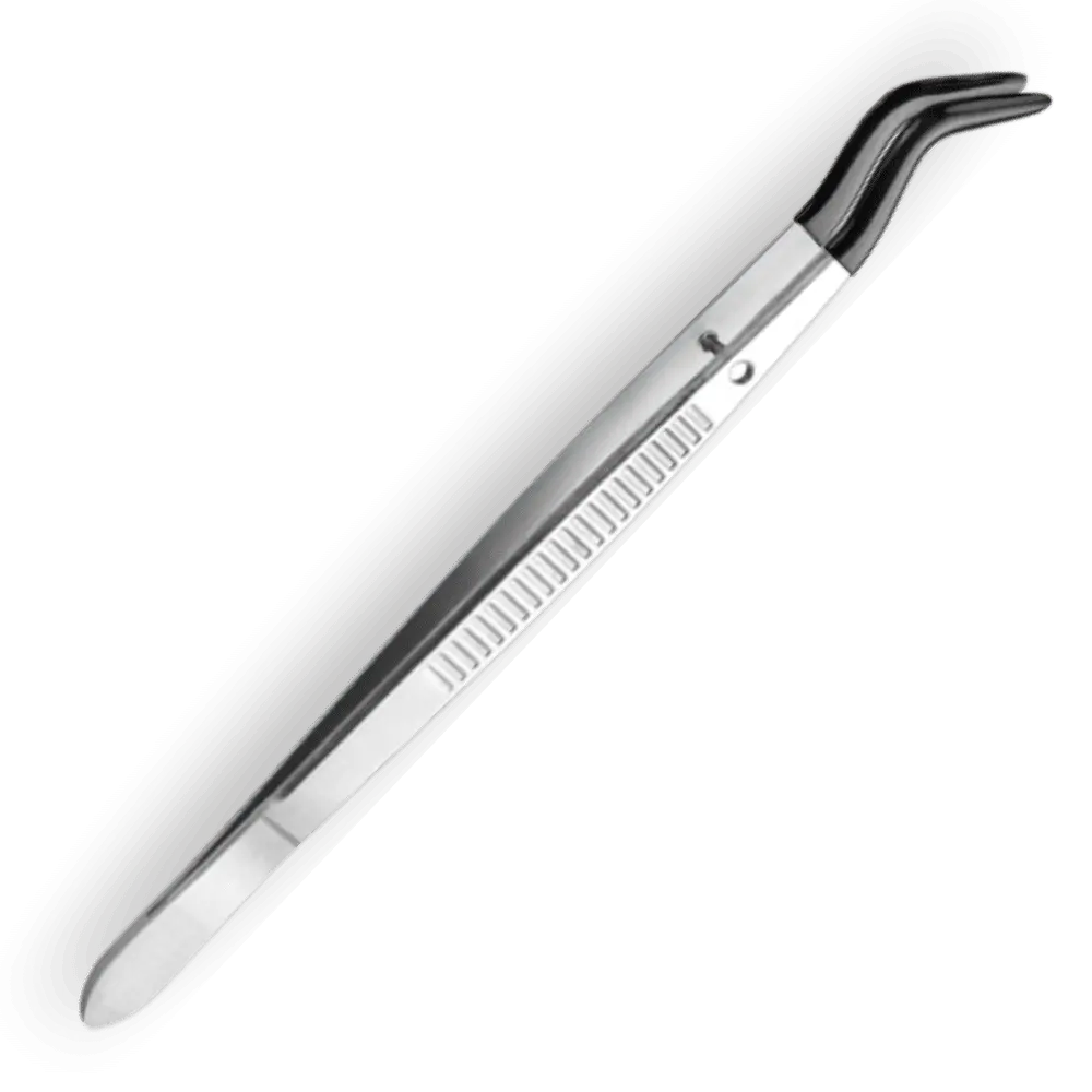 Pinzette - mit Silikonüberzug - 15cm -  ROSIE ROSE