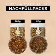 Salz & Pfeffer Set mit edlem Goldschimmer - inklusive Geschenkbox