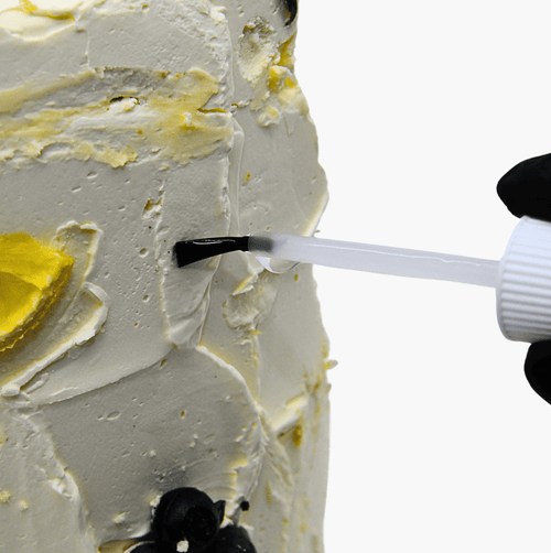 Essbarer Kleber - mit Integriertem Pinsel