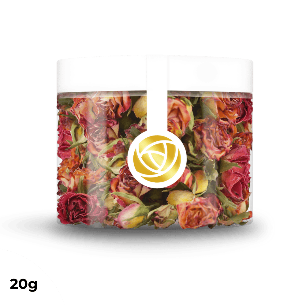 Getrocknete essbare Rosenblüten – Natürliche Dekoration | ROSIE ROSE