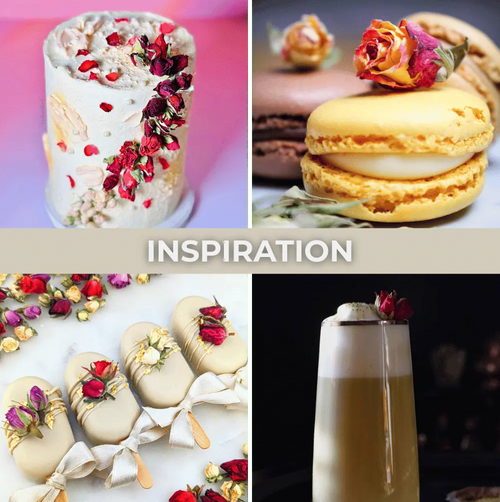 Rosenblüten - Essbare getrocknete Blüten- - ROSIE ROSE