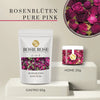 Rosenblüten - Essbare getrocknete Blüten- Pure Pink / Gastro - 50g- ROSIE ROSE