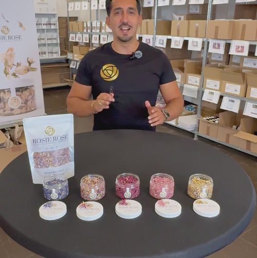 Kornblumenblüten - Essbare getrocknete Blütenblätter