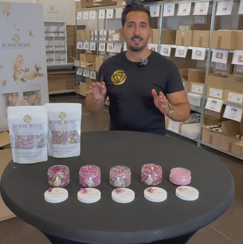 Damaszener - Essbare getrocknete Blüten mit Rosen Aroma