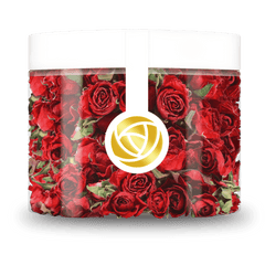 Verleihen Sie Ihren Torten und Gebäcken mit unseren essbaren Red Cherry Blüten eine besondere Note. Unsere getrockneten Red Cherry Rosenblüten setzen einzigartige Akzente bei der Dekoration Ihrer Torte und sind perfekt für eine schöne und köstliche Torte. Von ROSIE ROSE im Online-Shop kaufen