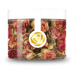 Geben Sie Ihren Torten und Gebäcken mit unseren essbaren Sunset Mix Blüten eine besondere Note. Unsere getrockneten Rosenblüten setzen einzigartige Akzente bei der Dekoration Ihrer Torte und verleihen ihr ein buntes und sonniges Aussehen. Von ROSIE ROSE im Online-Shop kaufen