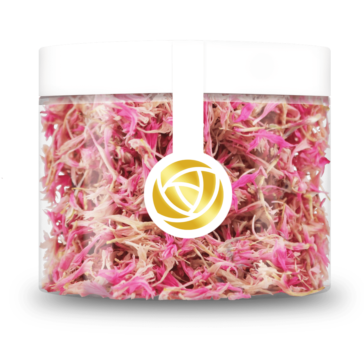 Verleihen Sie Ihren Desserts und Getränken mit unseren rosa Kornblumenblüten eine elegante Note Von ROSIE ROSE im Online-Shop kaufen